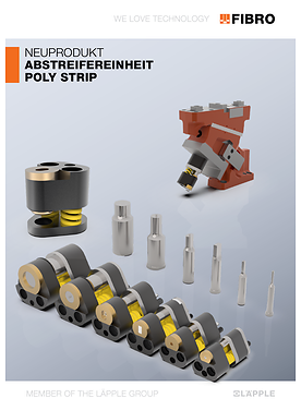 Abstreifereinheit Poly Strip | Produktkatalog 