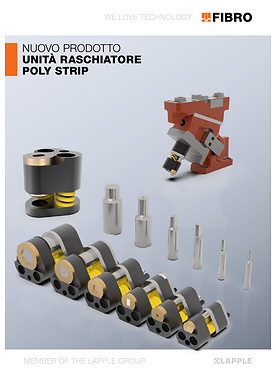 Scaricare PDF unità raschiatore poly strip | Catalogo prodotti 