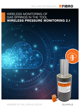 Wireless monitoring of gas springs in the tool wireless pressure monitoring 2.1 | Product catalog