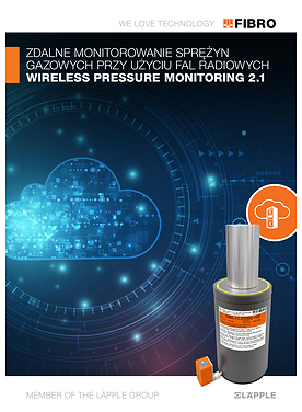 Zdalne monitorowanie sprężyn gazowych przy użyciu fal radiowych wireless pressure monitoring 2.1 | Katalog produktów 