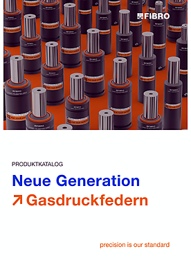 Neue Generation Gasdruckfedern  | Produktkatalog