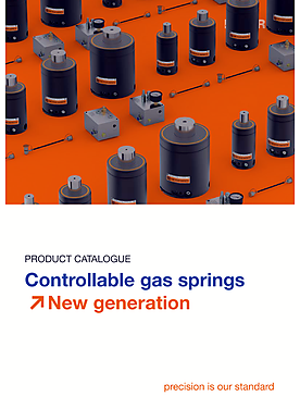 Controllable gas springs New generation | Product catalog
