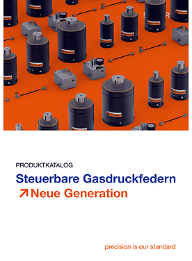 Steuerbare Gasdruckfedern Neue Generation | Produktkatalog