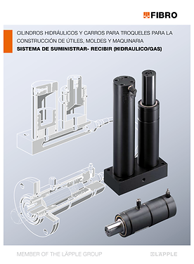 Cilindros hidráulicos y carros para troqueles para la construcción de útiles, moldes y maquinaria sistema de suministrar- recibir (hidraulico/gas) | Catálogo de productos