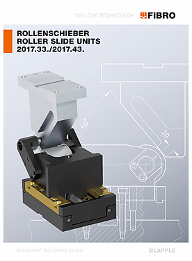Roller slide units 2017.33./2017.43. | Product catalog