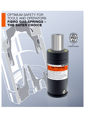 Optimum safety for tools and operators FIBRO gas springs – the safer choice | Overview