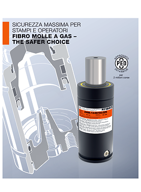 Sicurezza massima per stampi e operatori FIBRO molle a gas – the safer choice | Panoramica