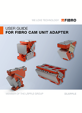 User guide for FIBRO cam unit adapter | Quick Facts