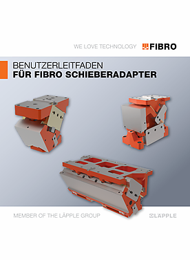 Benutzerleitfaden für FIBRO Schieberadapter | Quick Facts