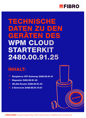 Technische Daten zu den Geräten des WPM Cloud Starterkit 2480.00.91.25 | Übersicht