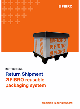 Return Shipment FIBRO reusable packaging system | Instructions