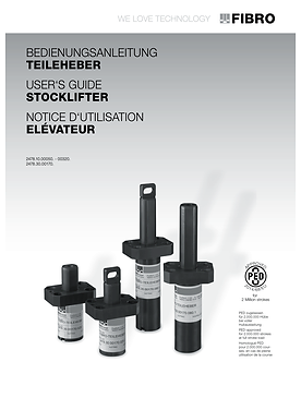 Teileheber 2478.10./30. | Bedienungsanleitung