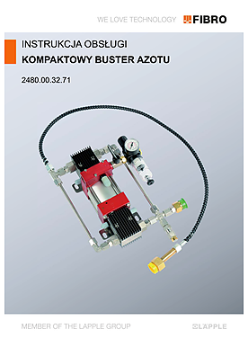 Kompaktowy buster azotu 2480.00.32.71 | Instrukcja obsługi