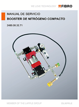 Booster de nitrógeno compacto 2480.00.32.71 | Manual de servicio