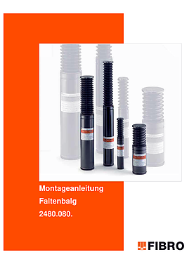 Faltenbalg f. Gasdruckfedern 2480.080. | Montageanleitung