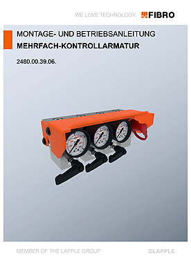 Mehrfach-Kontrollarmatur 2480.00.39.06. | Bedienungsanleitung