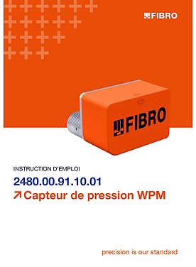 Capteur de pression WPM 2480.00.91.10.01 | Notice d’utilisation