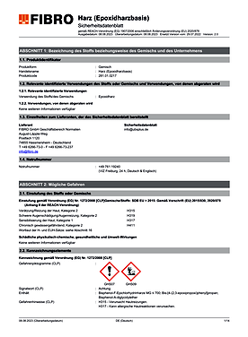 FIBROLIT® – MK Metallkleber, Harz 