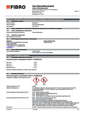 FIBROLIT® - MK Klej do metalu, żywica  