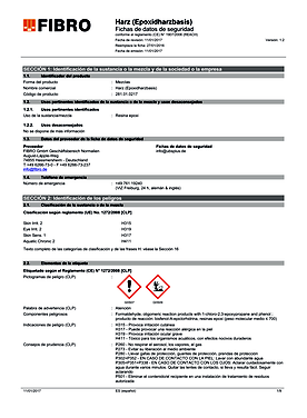 FIBROLIT® - MK Pegamento para metales, resine 