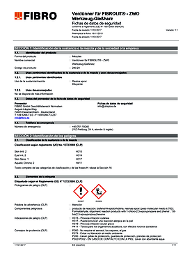 280.24 / .24.1 Diluyente para FIBROLIT® -ZWO