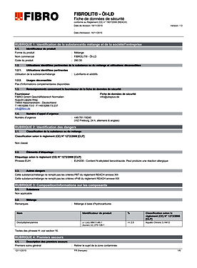 FIBROLIT® - OEL-LD 