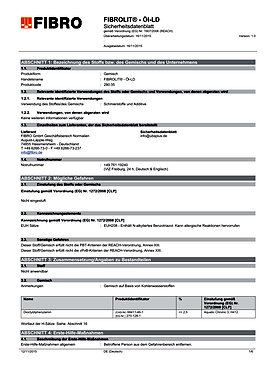 FIBROLIT® - OEL-LD  