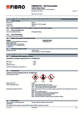 FIBROLIT® TW-Release agent 