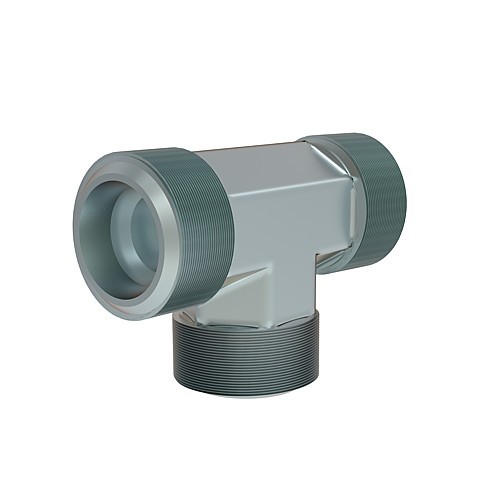 2018.00.26.27. Adaptador en T, manguera – manguera