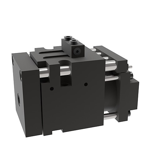 2018.11.04000.xxx.1 Carro para troqueles compacto 40 kN con conexión para el control de la presión del gas