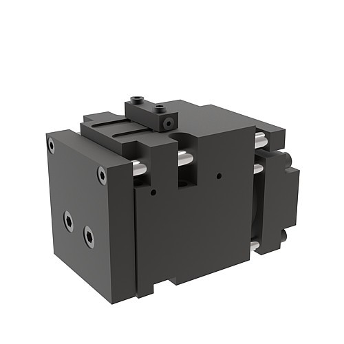 2018.11.09000.xxx.1 Carro para troqueles compacto 90 kN con conexión para el control de la presión del gas