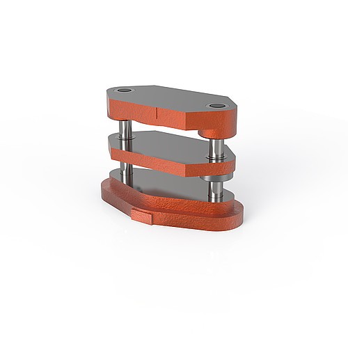 201.03. Bloc à colonnes DIN 9814 Forme D/DG