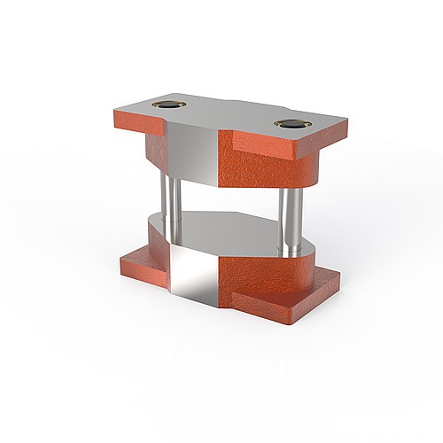 201.39. Bloc à colonnes pour découpage fin