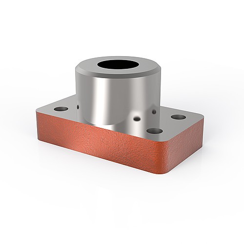 2031.04. Cojinete de sujeción, para alturas reducidas