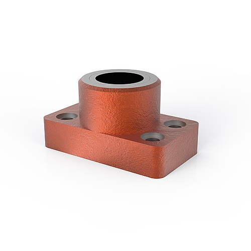 2031.42. Vodící ložisko pro kuličkové vedení, upevnění pomocí šroubů