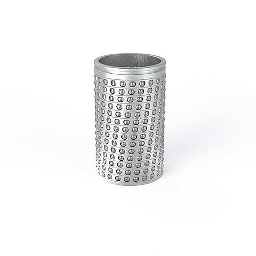 2060.61. Kuličková klec se zápichem pro pojistný kroužek, Hliníku