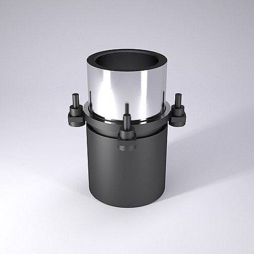 2081.44. Führungsbuchse mit Bund, für Kugelführung, ISO 9448-7