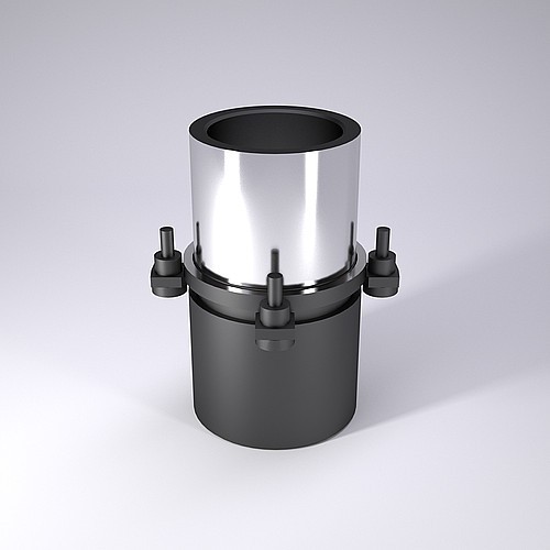 2081.45. Führungsbuchse mit Bund, für Kugelführung, ISO 9448-7