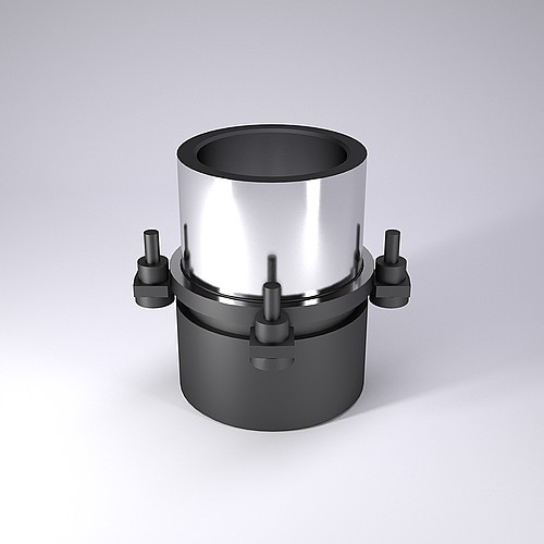 2081.46. Führungsbuchse mit Bund, für Kugelführung, ISO 9448-7