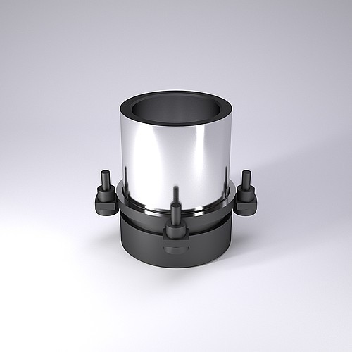 2081.49. Führungsbuchse mit Bund, für Kugelführung, ISO 9448-7