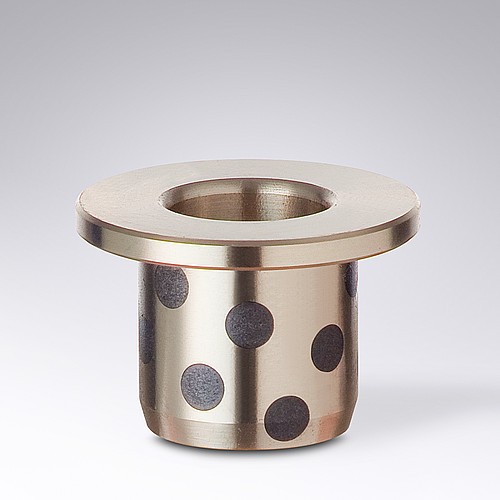 2085.71. Casquillo de guía con valona, Bronce con lubrificante sólido