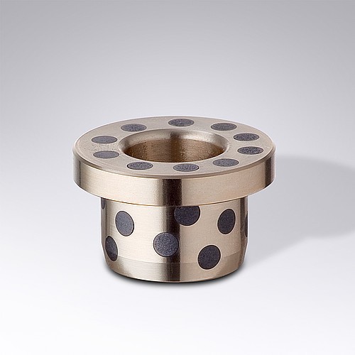 2086.70. Casquillo de guía con valona, Bronce con lubrificante sólido