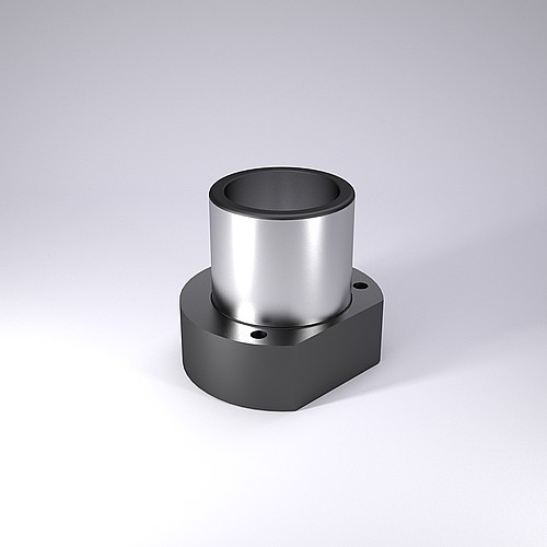 2091.44. Führungsbuchse mit Flansch, für Kugelführung, ISO 9448-5