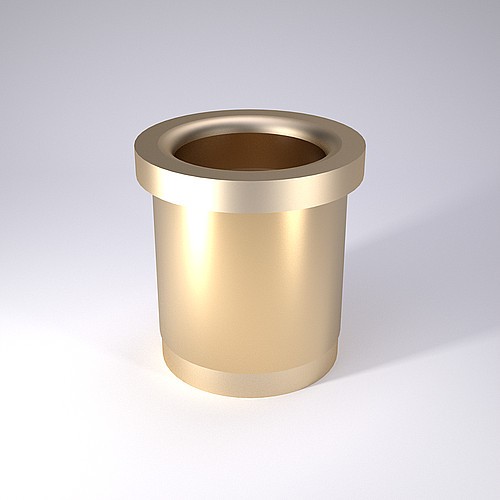 2102.71. Casquillo de guía con valona, Bronce, CNOMO