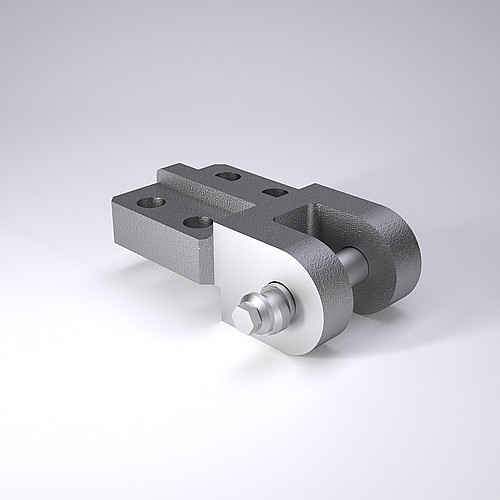 2133.12. Uchwyt transportowy ze sworzniem i pierścieniem zabezpieczającym