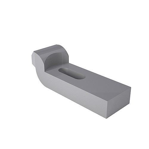 2140.18. Łapa z odsadzeniem pojedynczym, DIN 6316