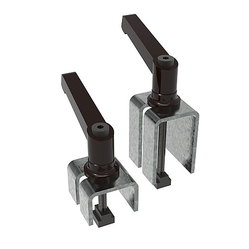 2299.540_541 Zacisk z wpustem do rowków teowych