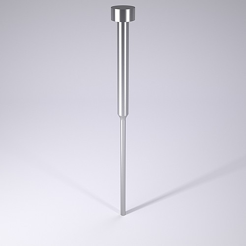 238.1. Auswerferstift, gehärtet, rund abgesetzt, DIN 1530-2 Form C