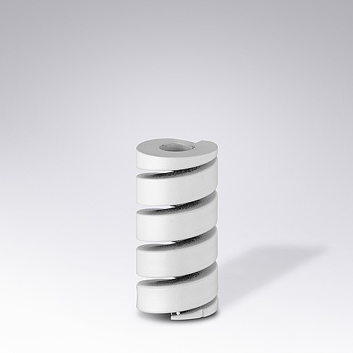 241.19. Muelle helicoidal especial, 3XLF, Color de marcaje Blanco