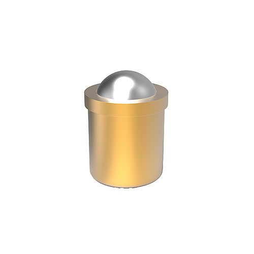 2475.03. Odklejacz kulkowy gładki z kołnierzem